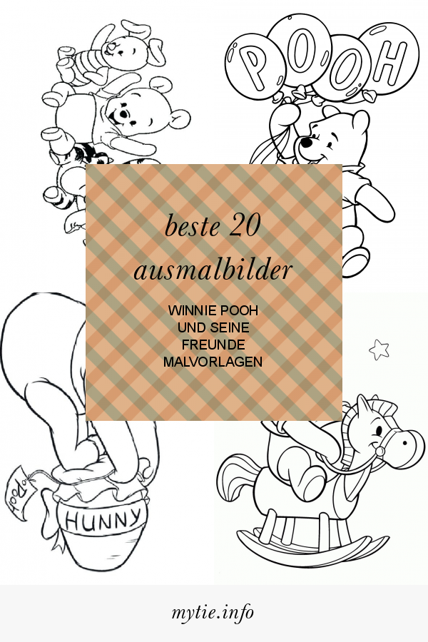 Beste 20 Ausmalbilder Winnie Pooh Und Seine Freunde Malvorlagen